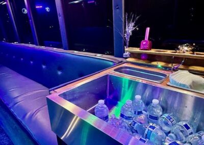 Party Bus kitchen in Vancouver, WA